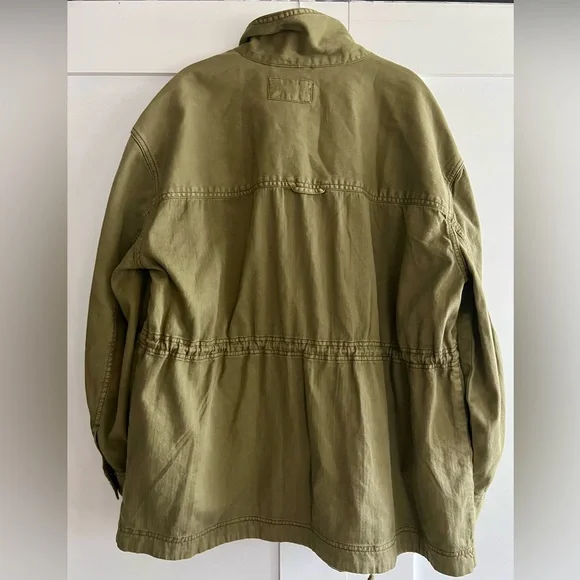 We The Free Khaki Utility Jacket - Picture 3 of 7